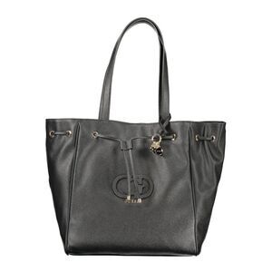 Guess Jeans Nero Poliuretano Women Women's Handbag
